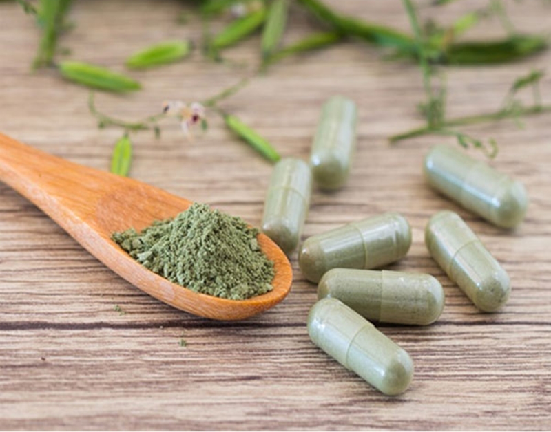 ยาแคปซูลฟ้าทะลายโจร สมุนไพรคงคา หมอเอี้ยง ( 100 แคปซูล )