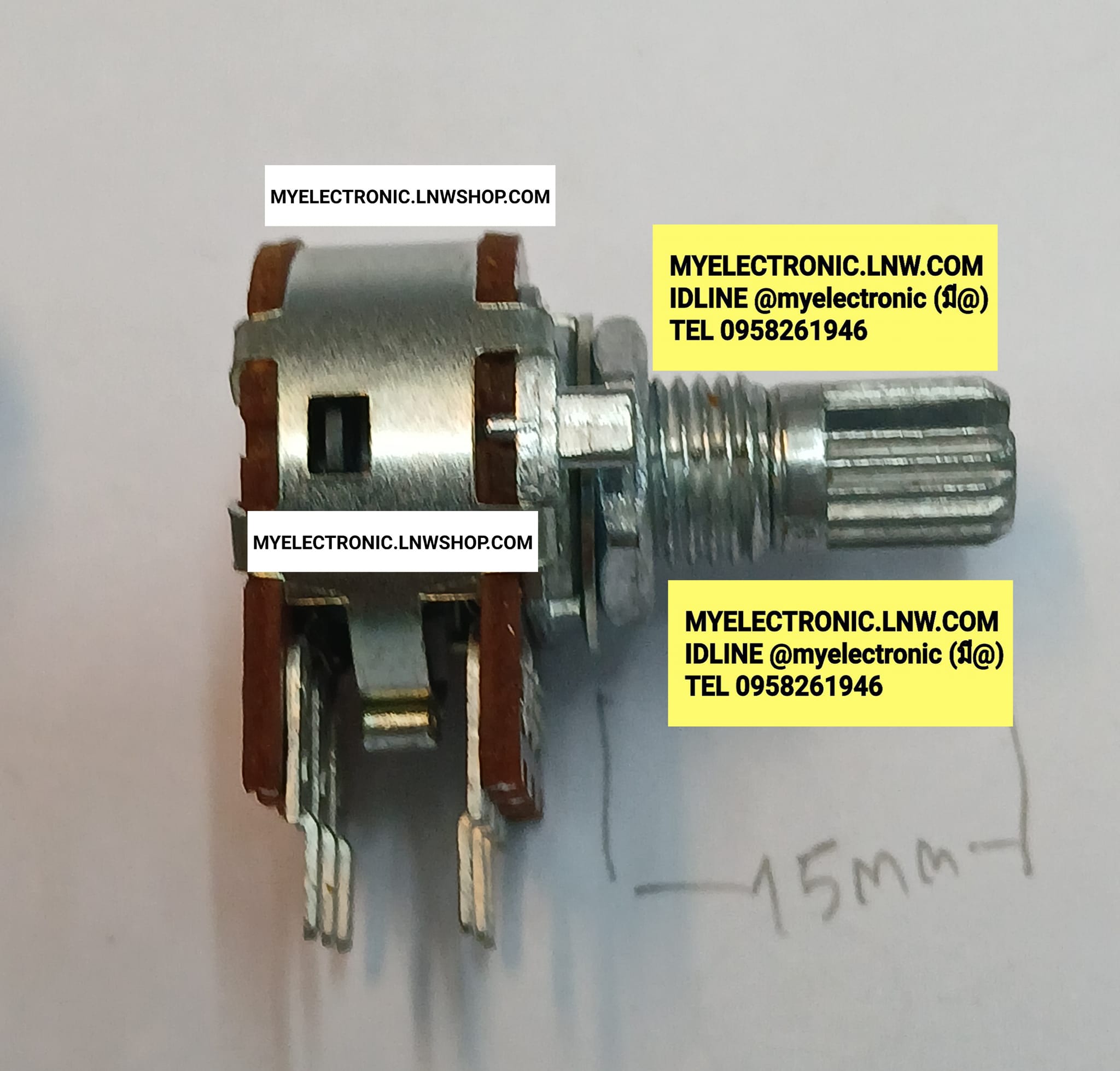 ขาย โวลุ่ม250K2ชั้น 6ขา แกนยาว 15MM. โวลุ่ม250K2ชั้น6ขา แกนยาว15มม. โวลุ่ม250K 2ชั้น 6ขา โวลุ่มB250K2ชั้น6ขา โวลุ่มB250K 2ชั้น 6ขา ยี่ห้อ ALPHA ไต้หวันแท้ ราคา ตัวละ . . . . หน่วย บาท