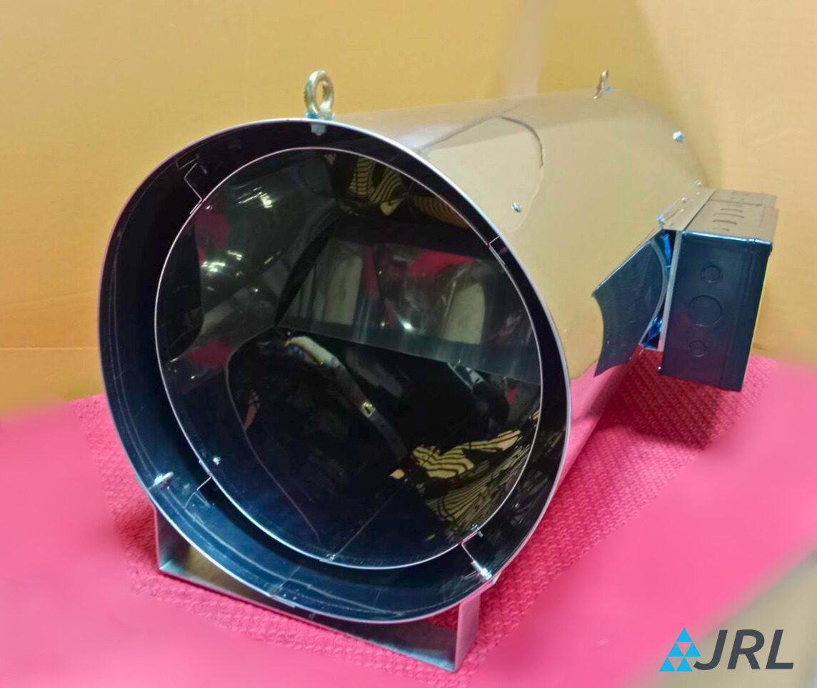 Force air LP gas heater: Model JRL-250R เครื่องเป่าลมร้อนระบบแก็ส LPG อัตโนมัติ รุ่น ทรงกระบอก JRL-250R