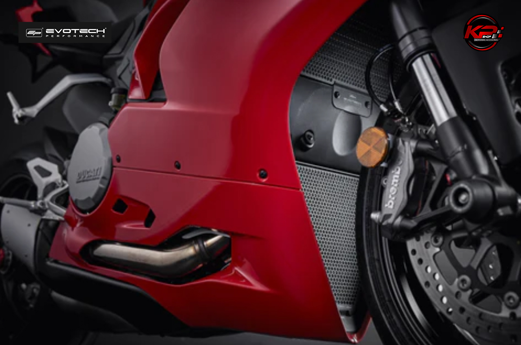 การ์ดหม้อน้ำ ล่าง Evotech Ducati Panigale V2 Lower Radiator Guard (2020+)