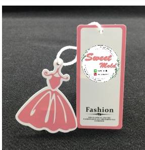 Tag เสื้อผ้า ห้อยสินค้า 5*9 cm แพ็ค100ชิ้น :006186