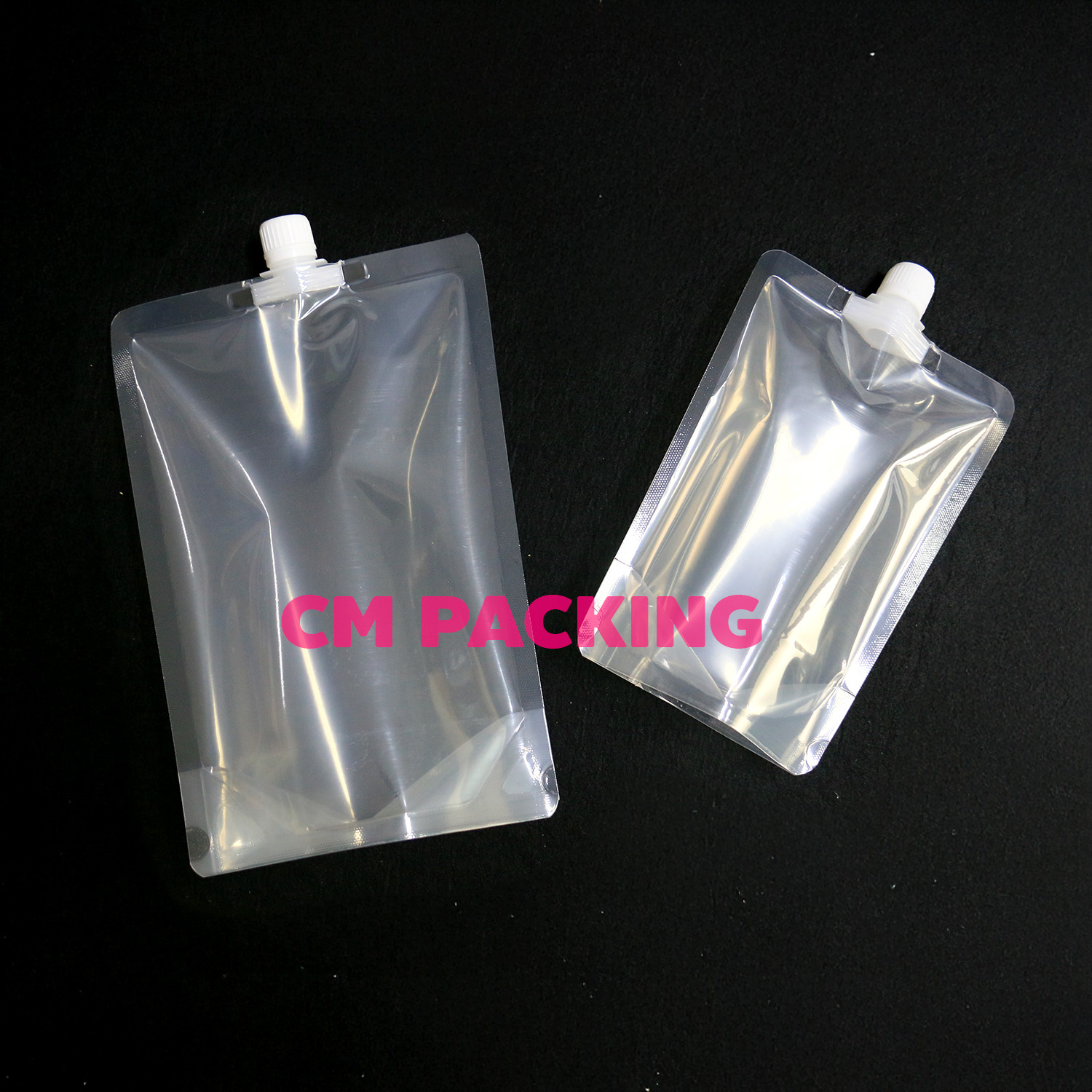 (50ใบ) ถุงฝาเกลียว รีฟิล 1 ลิตร / 500mL ตั้งได้ ราคาประหยัด หนาพิเศษ ไม่ซ้ำใคร