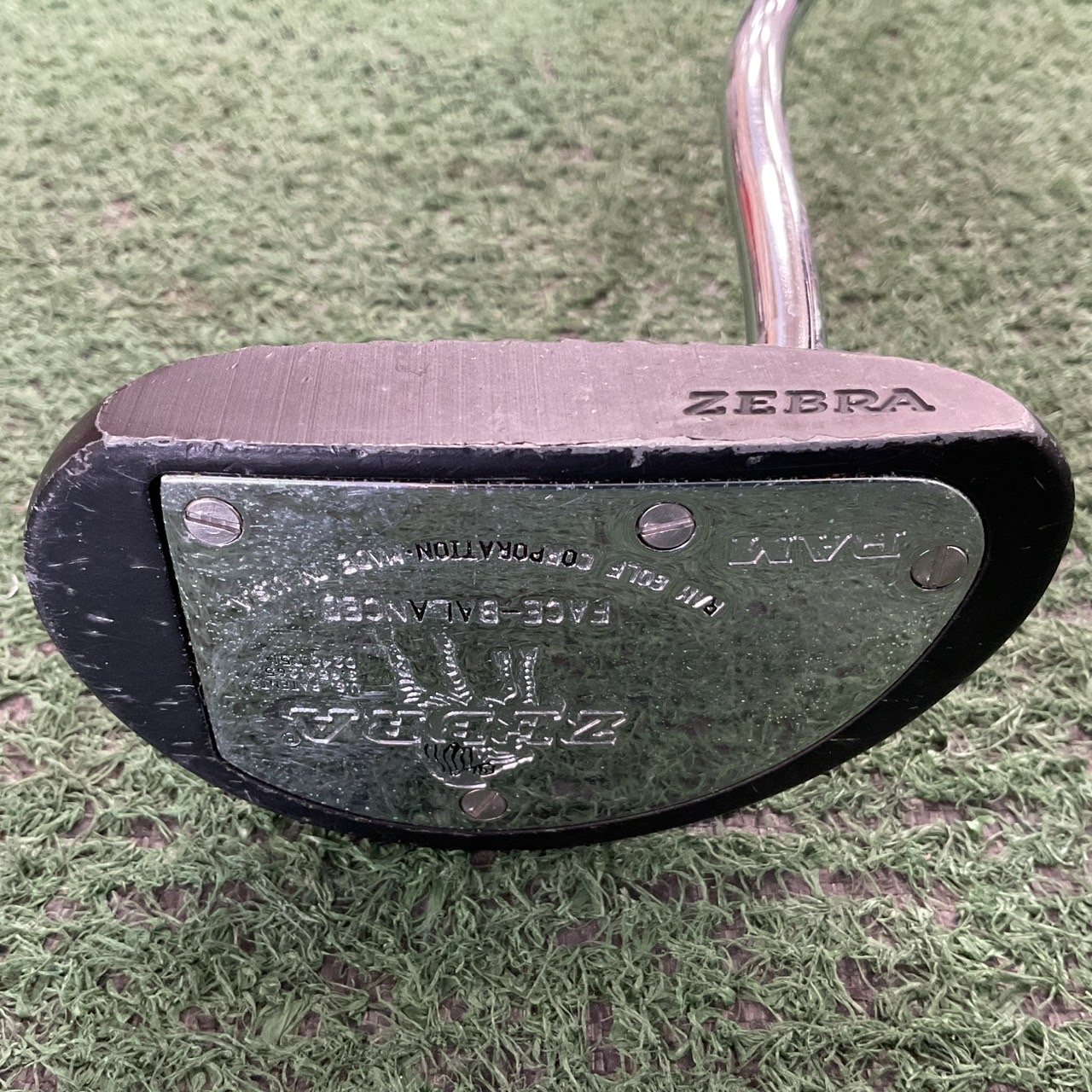 PUTTER ZEBRA : RAM FACE-BALANCED ก้านเหล็ก