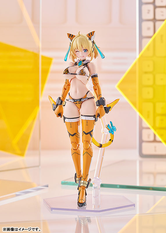 Preorder 4545784014554 Max Factory PLAMAX BP-02 BUNNY SUIT PLANNING Sophia F. Shirring Tiger Armor Ver. มัดจำ 500 บาท