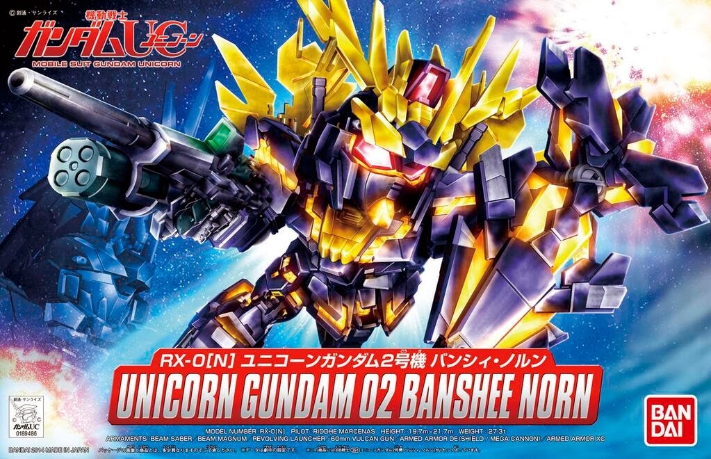 1058894 SDBB No. 391 Unicorn Gundam 02 Banshee Norn