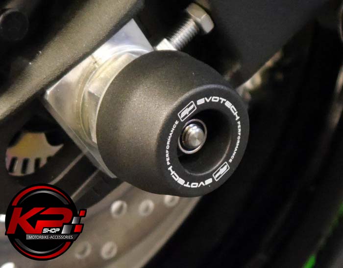 กันล้มหลัง Evotech Rear Spindle Bobbins - Kawasaki ZX6R (2019 - 2021)