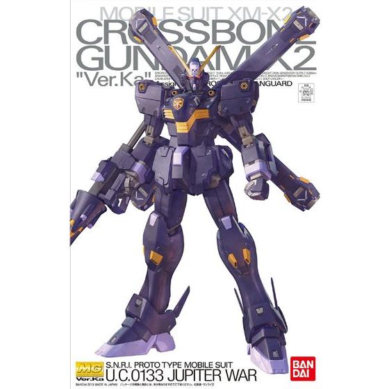 MG 1/100 Crossbone Gundam X2 Ver. Ka & MG 1/100 Crossbone Gundam X3 Ver. Ka