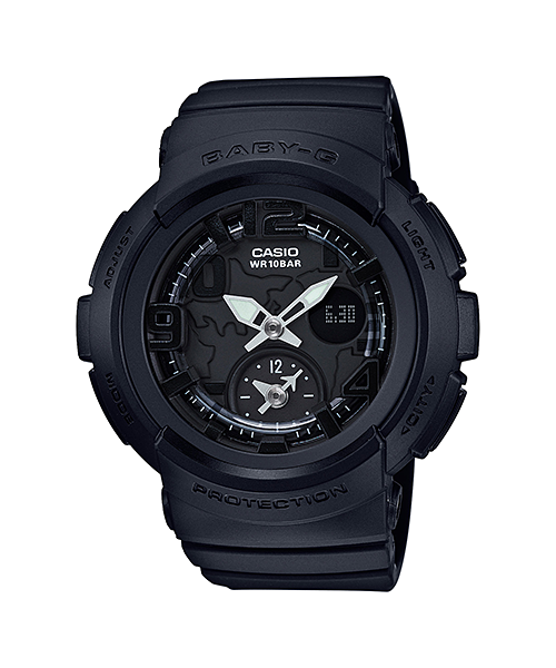 Casio Baby-G Beach Traveler Bold Color series รุ่น BGA-190BC-1B