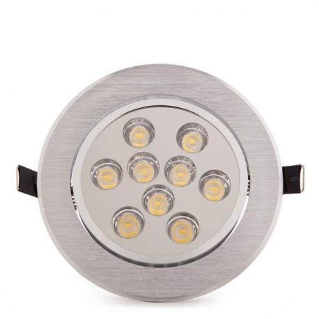 [คุ้มสุด! เเพ็ค 5 โคม] LED DOWNLIGHT โคมไฟดาว์นไลท์ 3 วัตต์ 5 วัตต์ 7 วัตต์ 9 วัตต์ 12 วัตต์ 15 วัตต์ โคมไฟตกเเต่งเพดาน โคมไฟฝังฝ้า โคมไฟส่องเฉพาะจุด เเสงwhite/warmwhite รุ่นขอบเงิน พร้อมหม้อเเปลง ติดตั้งใช้งานได้ทันที