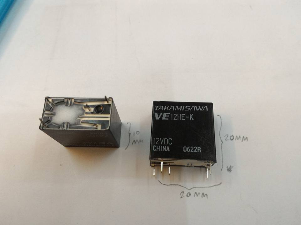 VE12HE-Kรีเลย์ยี้ห้อTAKAMISAWA5ขาคอยล์12VDC,COIL12VDCราคาตัวล่ะVE12HEK