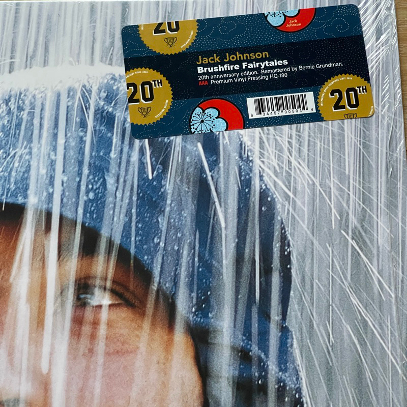 แผ่นเสียง Jack Johnson – Brushfire Fairytales (20th Anniversary) us มือหนึ่ง ซีล