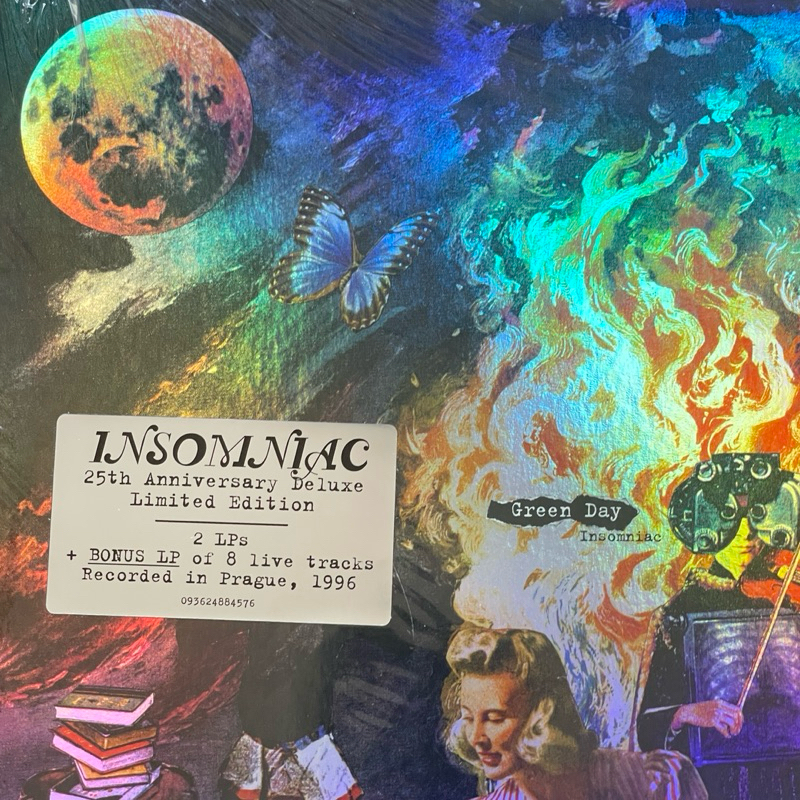 แผ่นเสียง Green Day – Insomniac Limited Edition, 25th Anniversary Edition 2 LP,Eu มือหนึ่ง ซีล