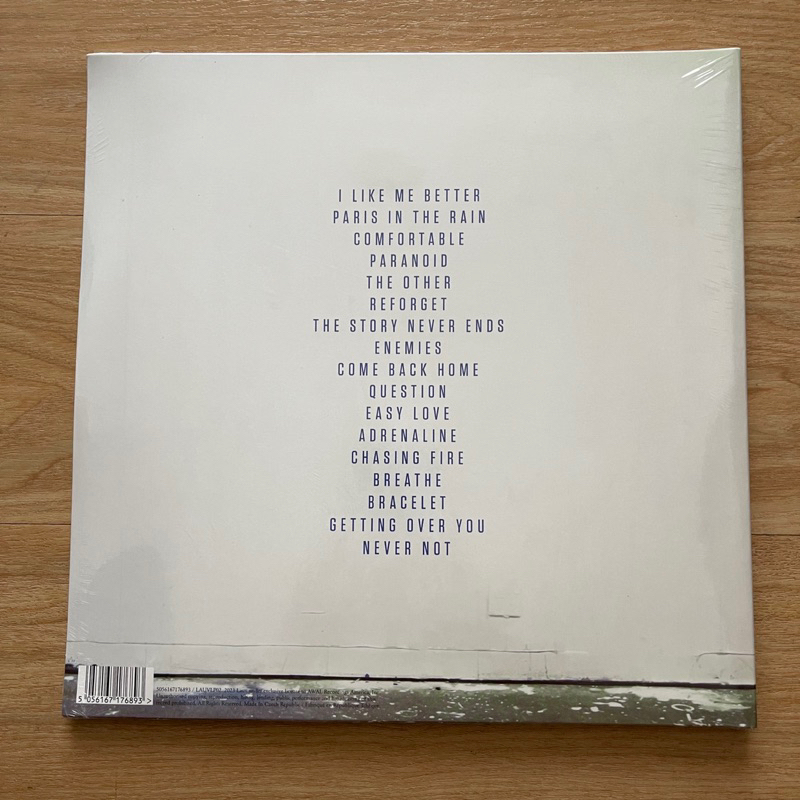 แผ่นเสียง LAUV / I MET YOU WHEN I WAS 18 **5th ANNIVERSARY Blue Vinyl,Debut album มือหนึ่ง ซีล