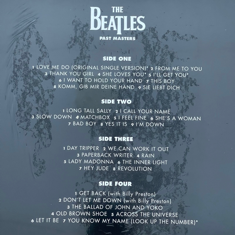 แผ่นเสียง The Beatles : pass masters remastered 2LP2 × Vinyl, LP, Compilation, EU มือหนึ่ง ซีล