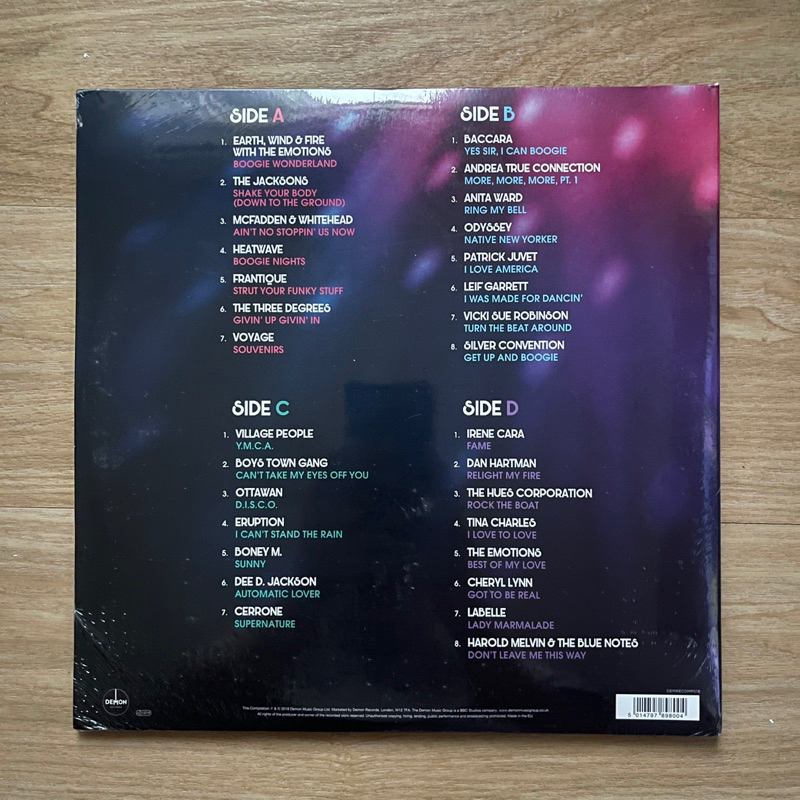 แผ่นเสียง Disco Classic ,2 × Vinyl, LP, Compilation, Stereo,EU แผ่นเสียงมือหนึ่ง ซีล