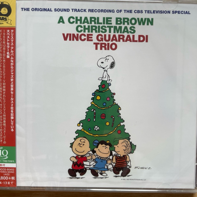 CD ซีดีเพลง A Charlie Brown Christmas (The Original Sound Track, CD, Limited UHQCD มือหนึ่ง ซีล