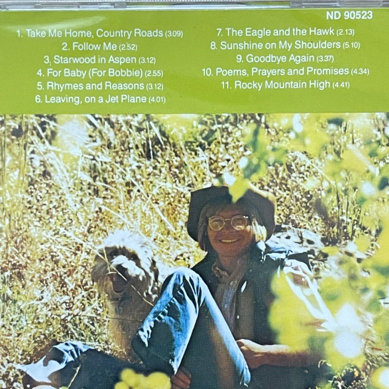 แผ่น CD John Denver - John Denver's Greatest Hits ,CD, Compilation, Reissue, แผ่นแท้ ใหม่ ซีล