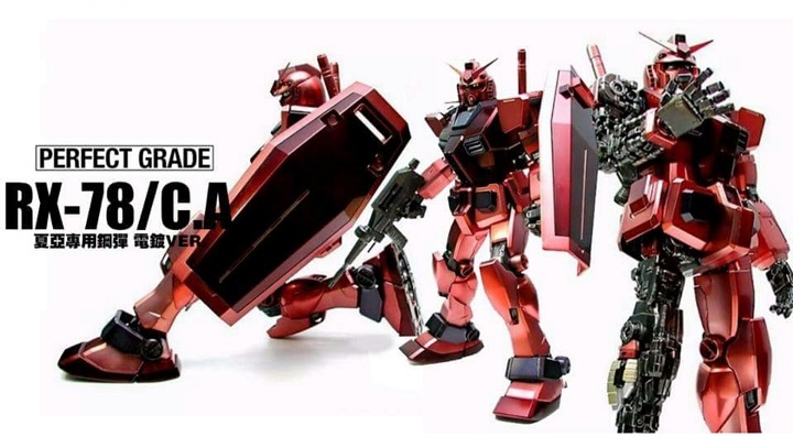PG 1/60 RX-78/C.A CASVAL'S GUNDAM EXF Ver.