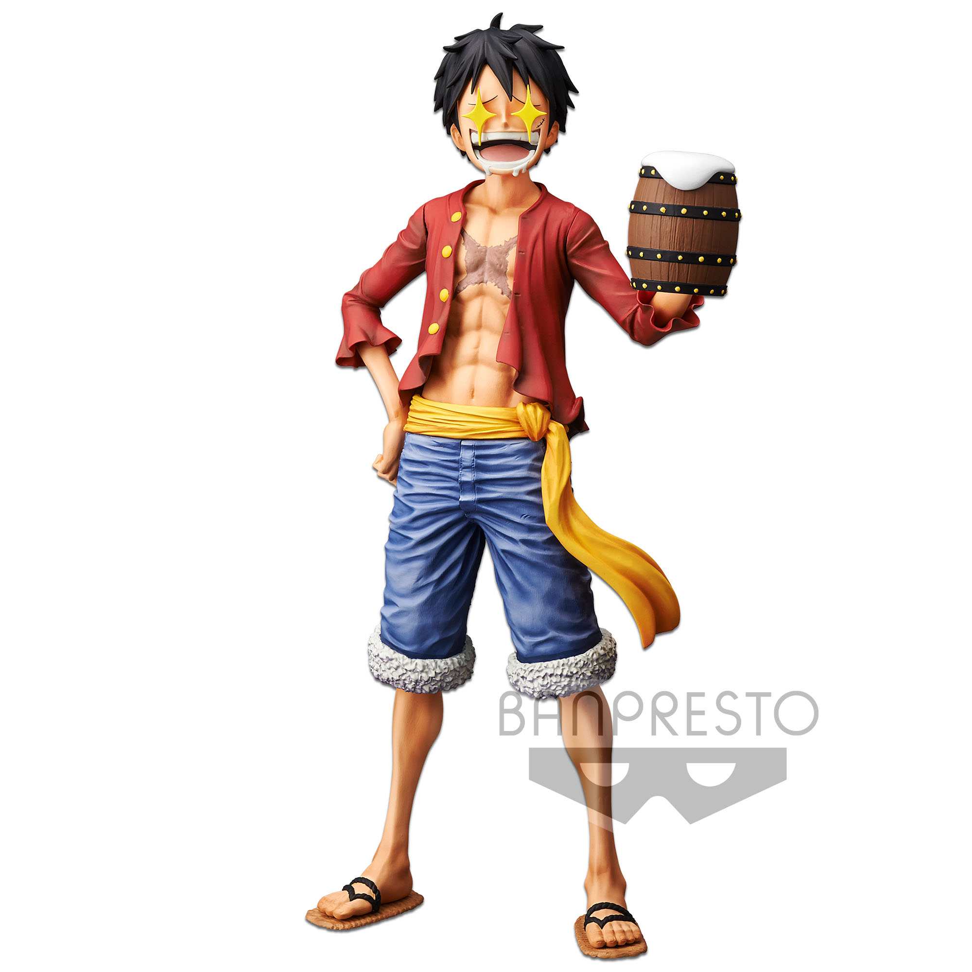 ONE PIECE GRANDISTA NERO MONKEY. D. LUFFY