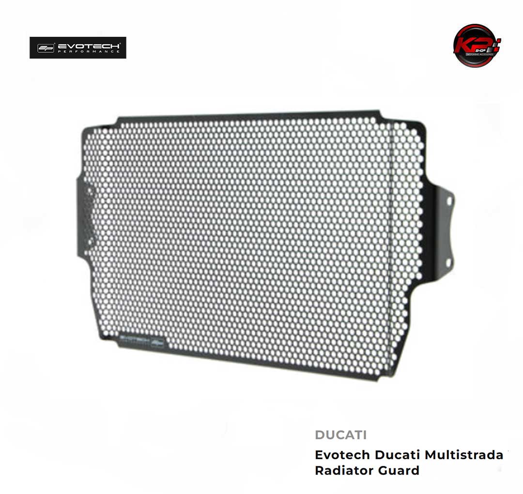 การ์ดหม้อน้ำ Evotech Ducati Multistrada Radiator Guard 950/1200/1260/ENDURO/V2