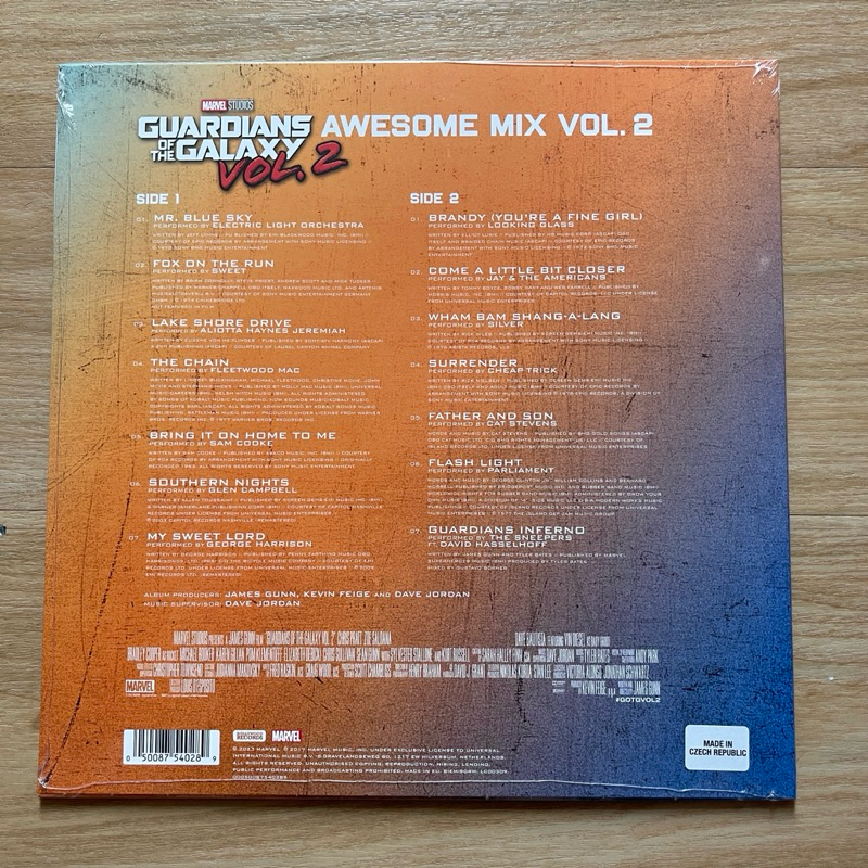 แผ่นเสียง Guardians Of The Galaxy Vol. 2: Awesome Mix Vol. 2 / Vinyl, LP, Compilation,EU มือหนึ่ง ซีล