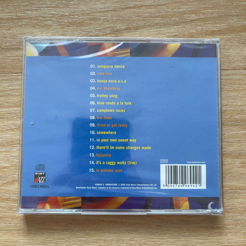 แผ่น CD ซีดีเพลง Dave Brubeck – The Very Best มือหนึ่ง ซีล