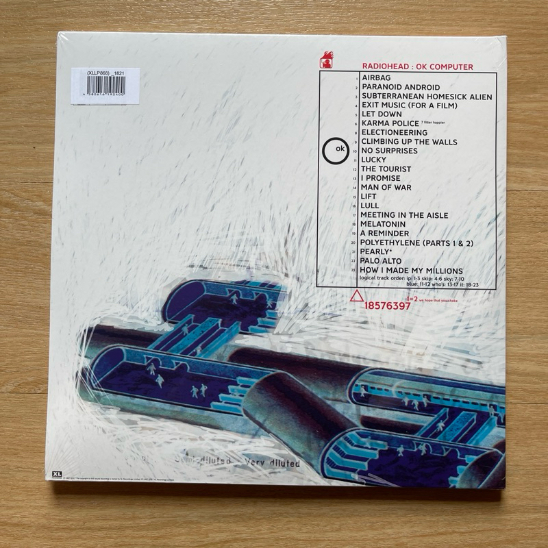 แผ่นเสียง Radiohead – OK Computer OKNOTOK 1997 2017 * 3 x Vinyl, LP, Album, Reissue,EU, มือหนึ่ง ซีล