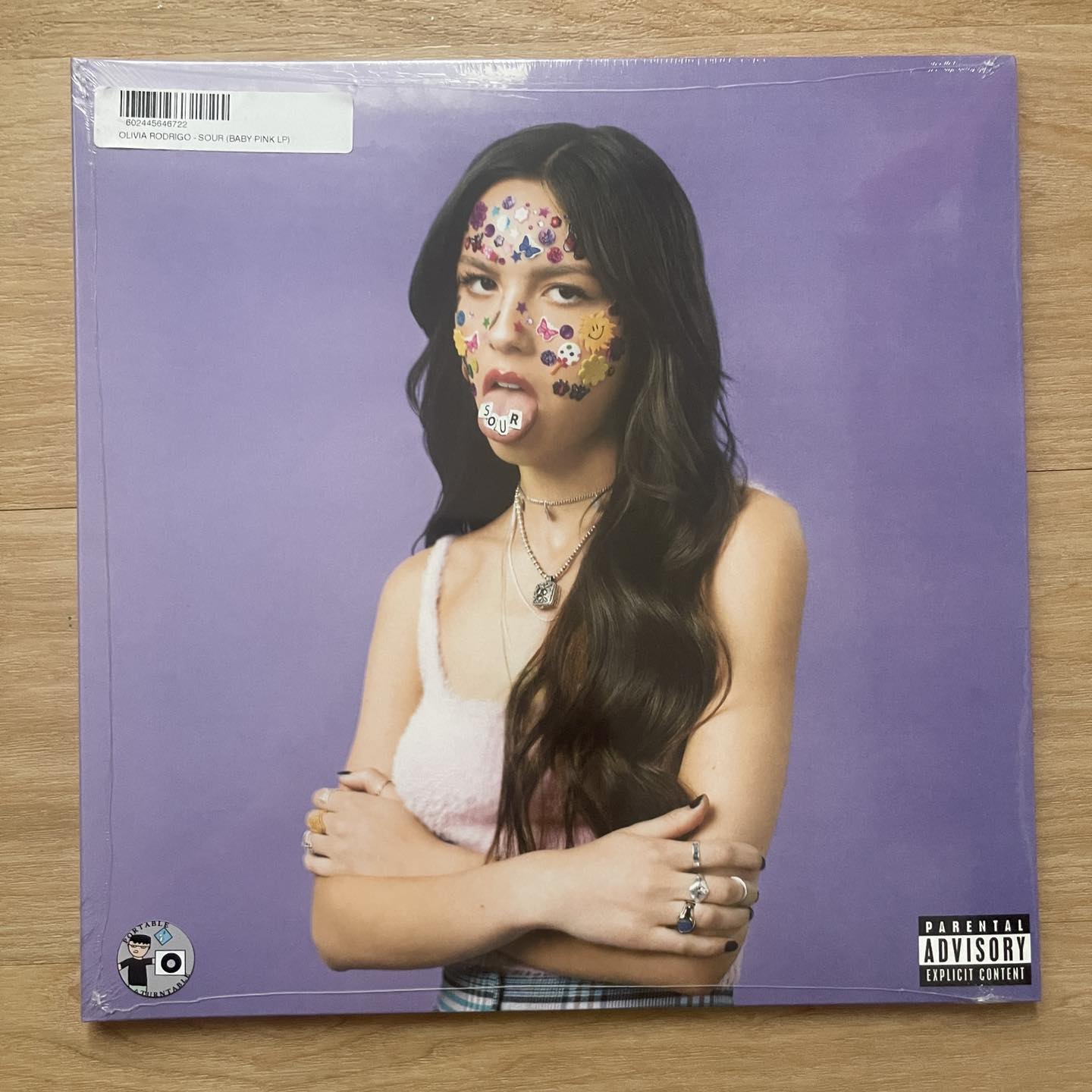 แผ่นเสียง Olivia Rodrigo - Sour *Limited Edition, Pink [Baby Pink] ,Vinyl, LP, Album Reissue,แผ่นเสียง มือหนึ่ง ซีล