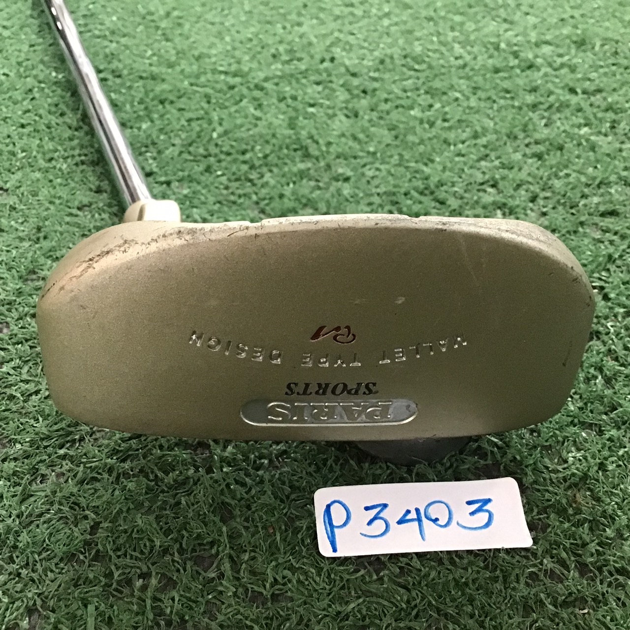 PUTTER PARIS : SPORTS MALLET TYPE ก้านเหล็ก