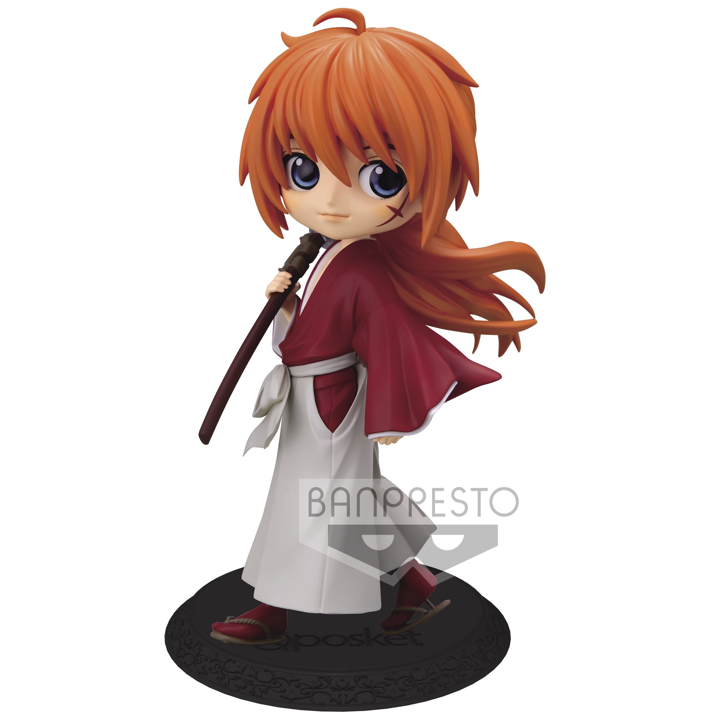7016383 RUROUNI KENSHIN-MEIJI SWORDSMAN ROMANTIC STORY- Q POSKET-KENSHIN HIMURA-(VER.A)