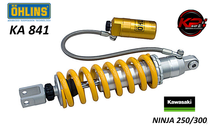 โช๊คหลัง OHLINS KA 841 FOR KAWASAKI NINJA250/300 2013-2018