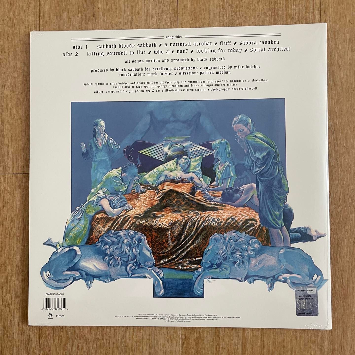 แผ่นเสียง Black Sabbath – Sabbath Bloody Sabbath **Limited Edition, Orange With Purple Splatter แผ่นเสียงมือหนึ่ง ซีล