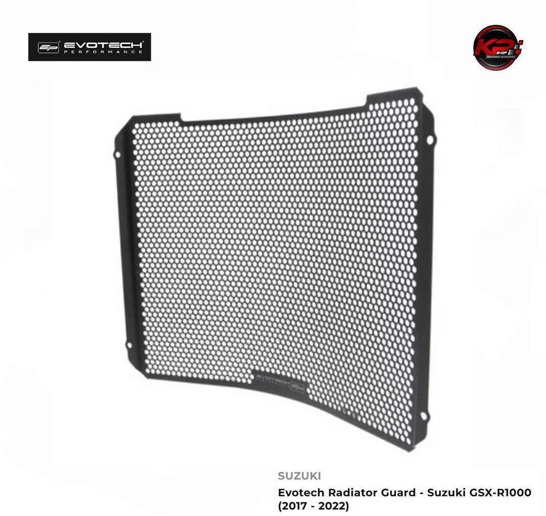 การ์ดหม้อน้ำ Evotech Radiator Guard - Suzuki GSX-R1000 (2017 - 2022)