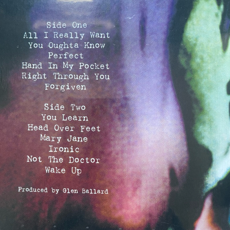 แผ่นเสียง Alanis Morissette - Jagged Little Pill , Vinyl, LP, Album, Reissue, Remastered, 180g มือหนึ่ง ซีล