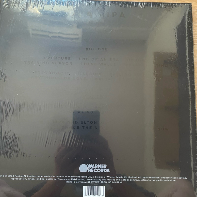 แผ่นเสียง Dua Lipa - Live From The Royal Albert Hall ,2 x Vinyl, LP, Album มือหนึ่ง