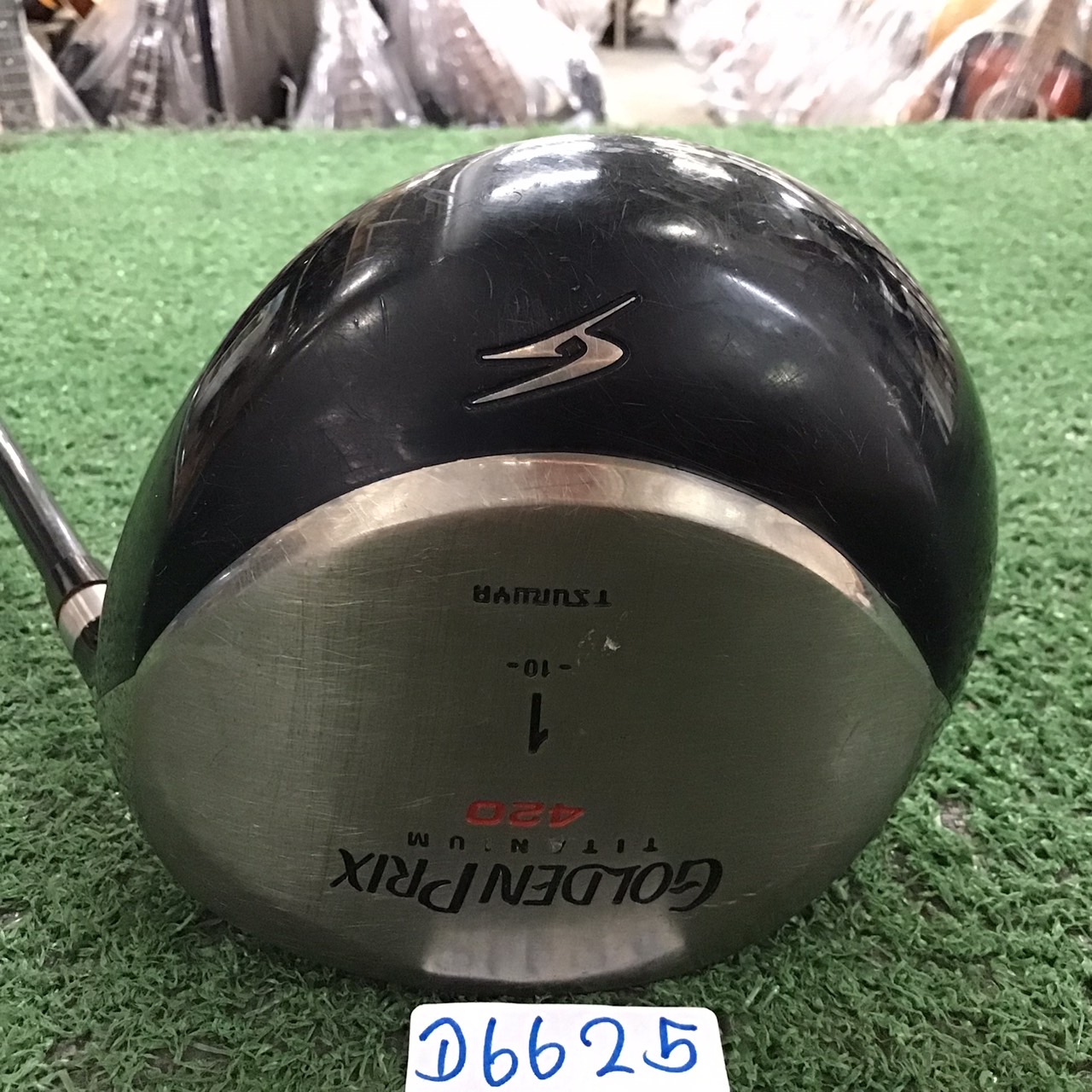DRIVER 10 องศา TSURUYA : GOLDEN PRIX 420 #1 / JPX50 FLEX-SR ก้านกราไฟร์