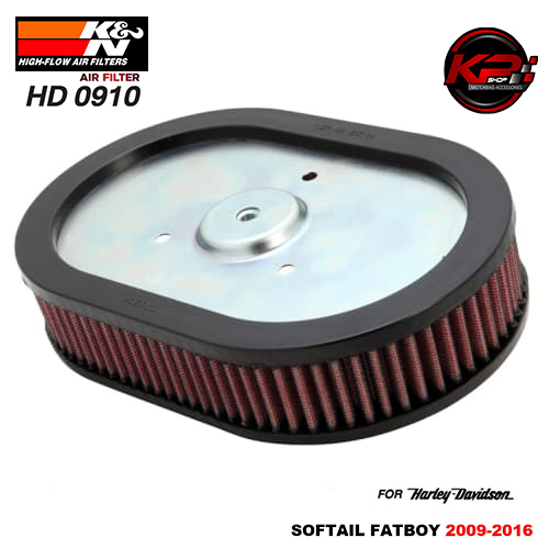 กรองอากาศ K&N FOR HD Softail Fat Boy (09-16) (HD 0910)