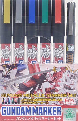 GMS-121 Gundam Metallic Marker Set (Paint)