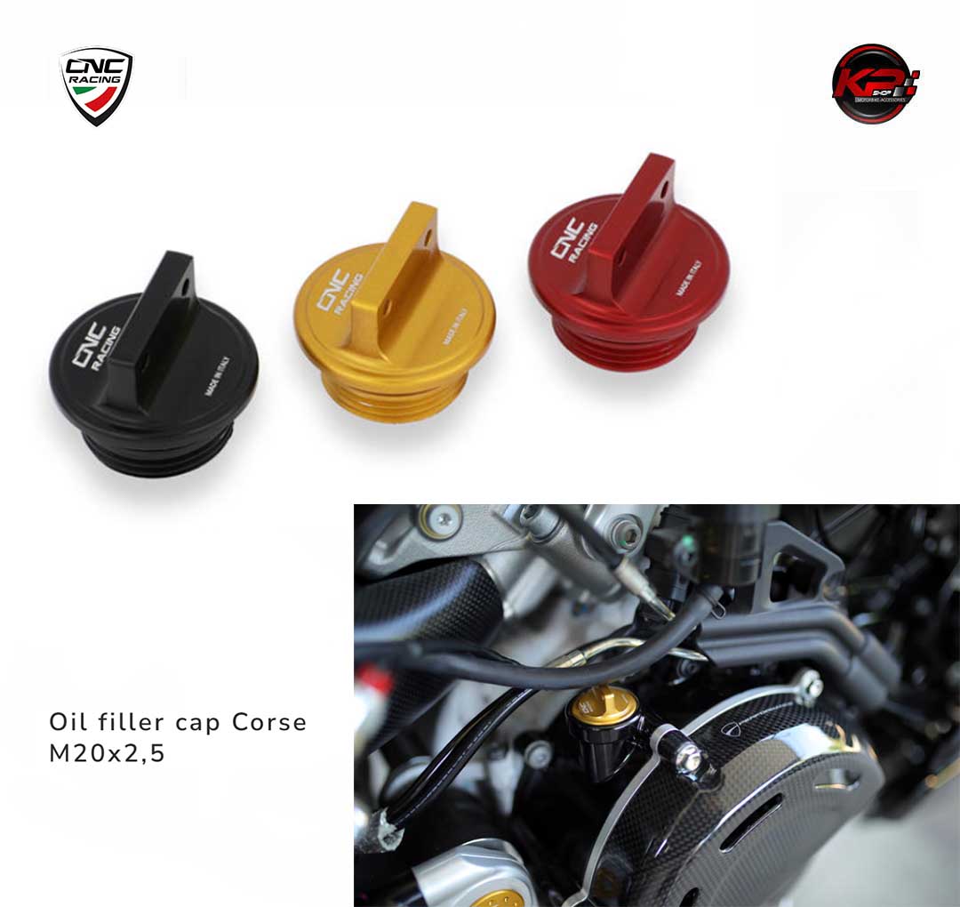 ฝาปิดน้ำมันเครื่อง CNC RACING FOR DUCATI HONDA YAMAHA TRIUMPH