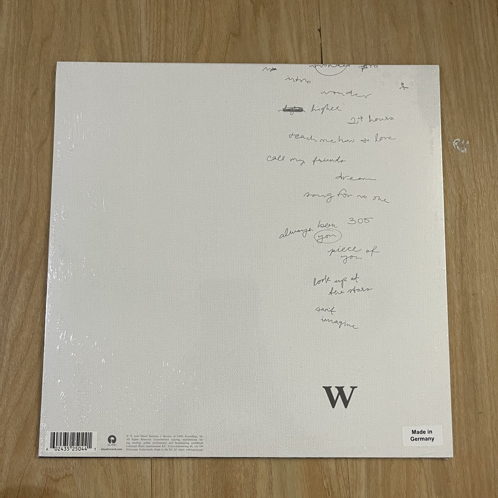 แผ่นเสียง Shawn Mendes – Wonder ,Vinyl, LP, Album : EU แผ่นเสียงมือหนึ่ง ซีล