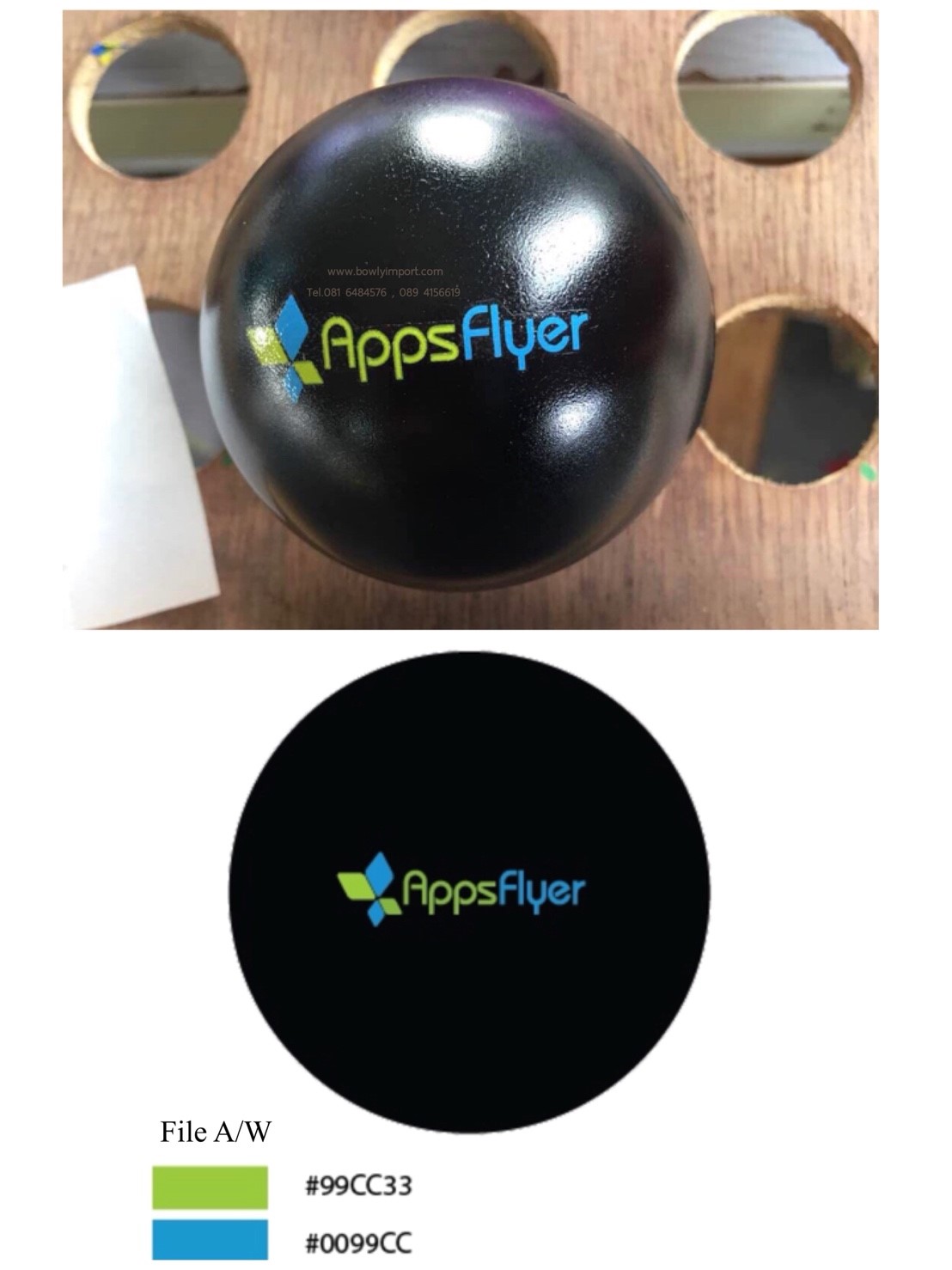 ผลิตลูกบอลบีบ บริหารมือ พร้อมโลโก้