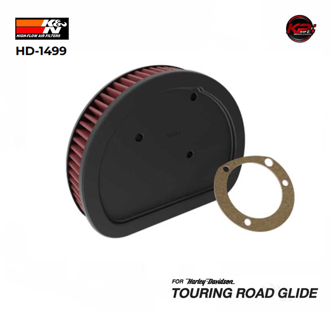 กรองอากาศ K&N HARLEY DAVIDSON TOURING ROAD GLIDE (HD 1499)