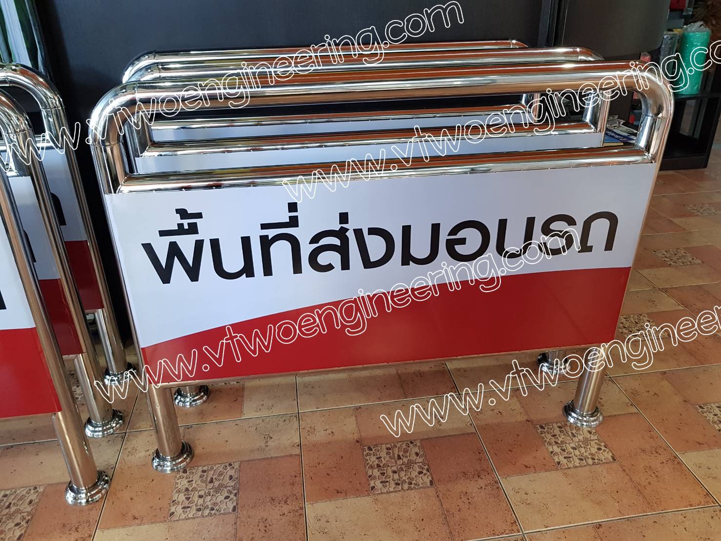 ราวกันชนสแตนเลส No.1