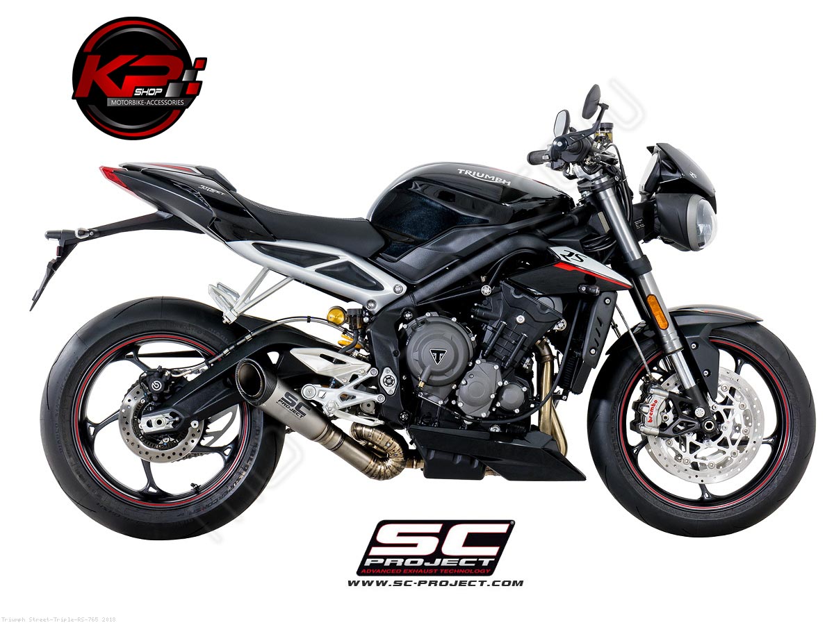 SC PROJECT S1 FOR TRIUMPH STREETTRIPLE RS