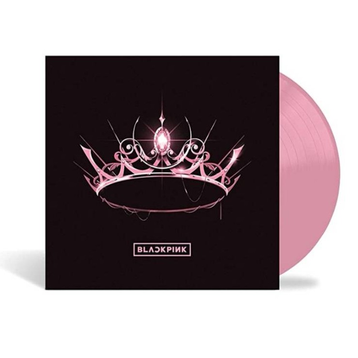 แผ่นเสียง Blackpink – The Album แผ่นสี ** Pink Opaque vinyl , canada,มือหนึ่ง ซีล