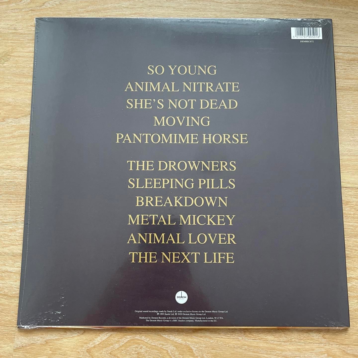 แผ่นเสียงSuede – The London Suede Vinyl, LP, Album, Reissue, 180g แผ่นมือหนึ่ง ซีล