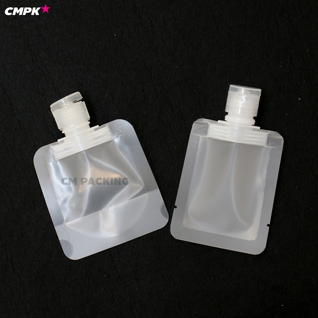 ซองแบ่งครีม/โลชั่น (50ใบ) แบ่งของเหลวแบบพกพา แบบซองขนาด 15-20 mL รีฟิวได้