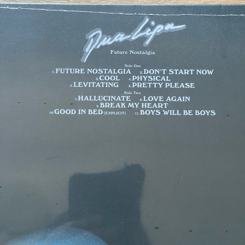 แผ่นเสียง Dua Lipa – Future Nostalgia ,Vinyl, LP, Album, Gatefold ,EU มือหนึ่ง ซีล