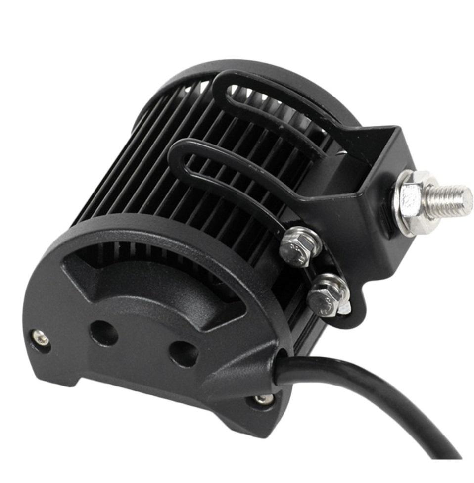 X4 เเพ็คคู่ สุดคุ้ม !! LED SPOT BEAM ไฟสปอร์ตไลท์ ไฟหน้ารถ ไฟท้าย สว่างมาก สำหรับรถยนต์ มอเตอร์ไซต์ บิ๊กไบท์ AGV 18 Watt 12V-24V เเสงขาว งานพรีเมี่ยม จำนวน 4 ชิ้น