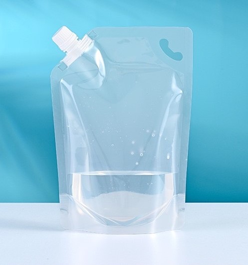 ถุงบรรจุของเหลว ถุงฝาเกลียวแบบใส ขนาด 1000 ML แพ็ค 50 ชิ้น